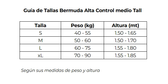 Bermuda Alta Evolution Control Medio - Imagen 5