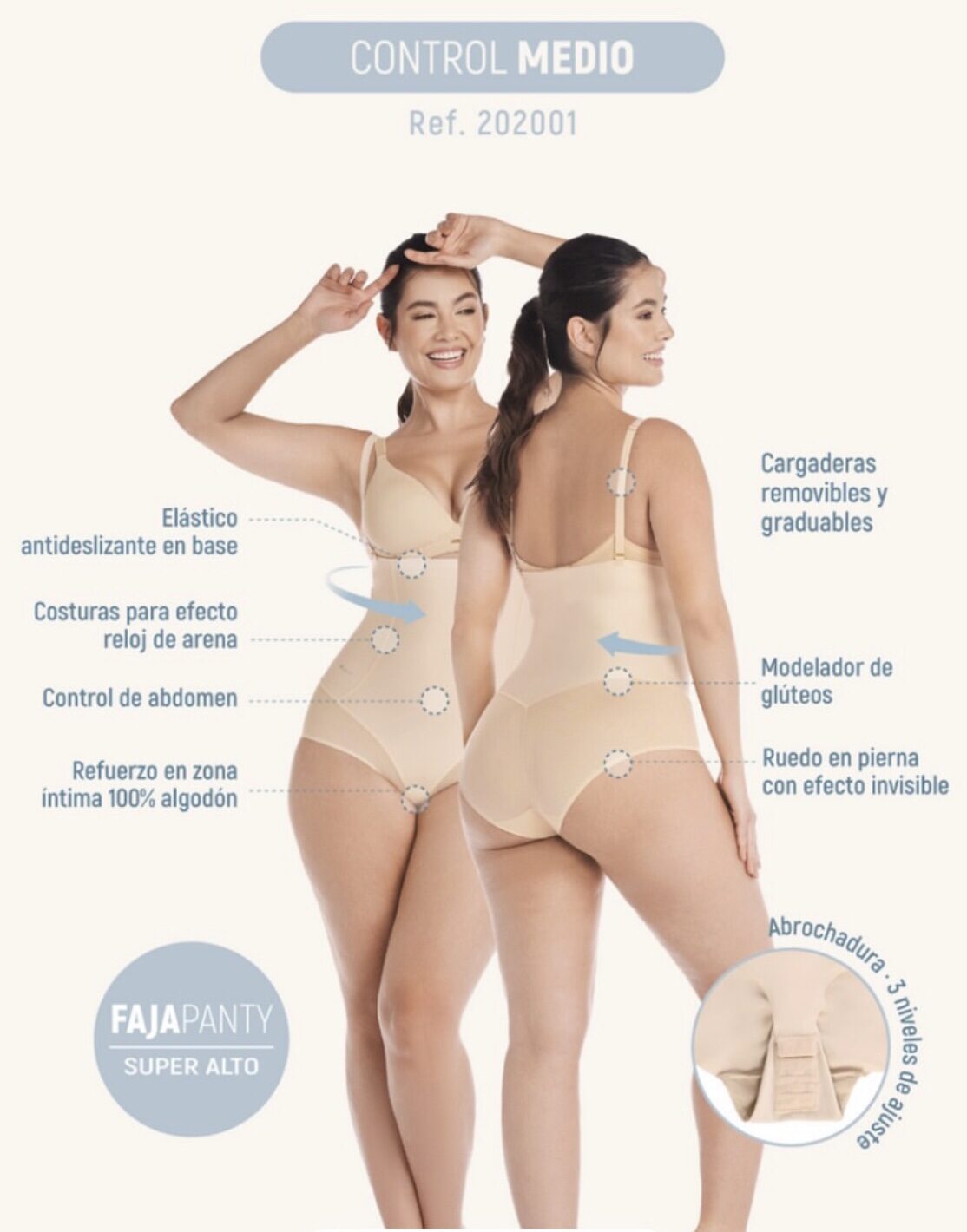 Trusa tiro alto control medio - Imagen 5