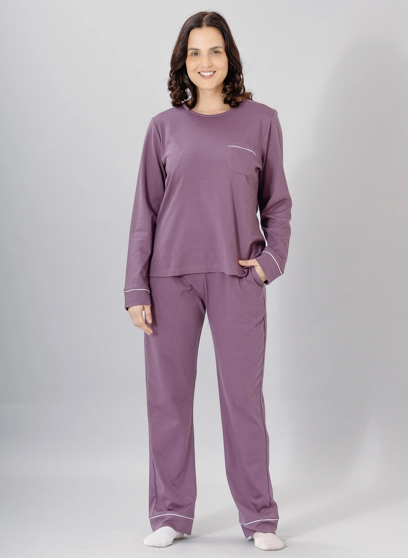 Pijama 100% Algodón Pima