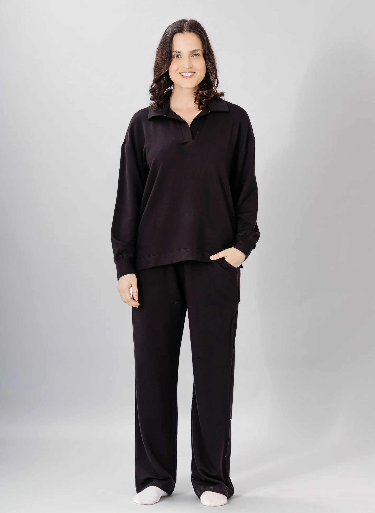 Loungwear Franela de Viscosa